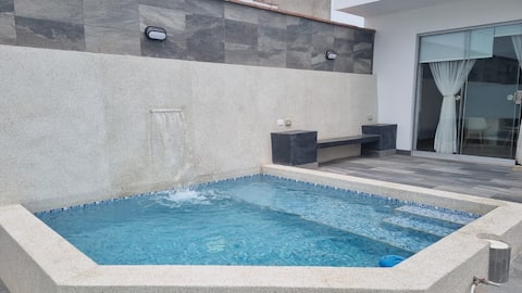 1st floor with pool in Moravia 2 Playa Bujama