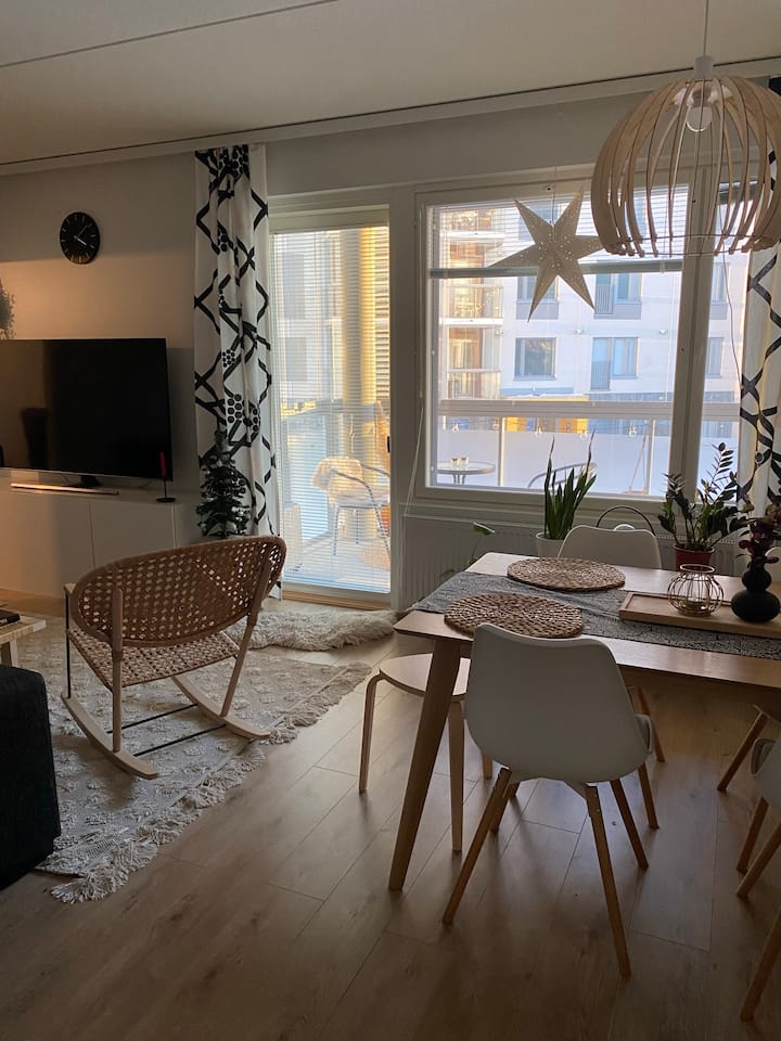 A triangle with a sauna from Leppävaara Apartments for Rent in Espoo