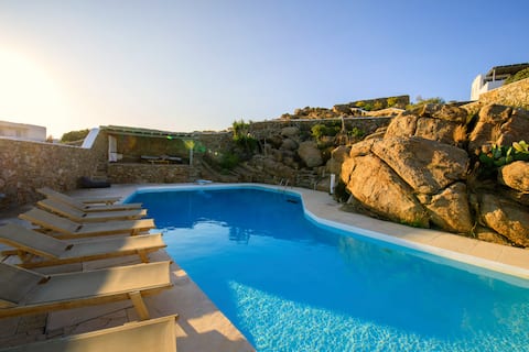 Paradise Estate Villa Carina | Pool & Ocean View