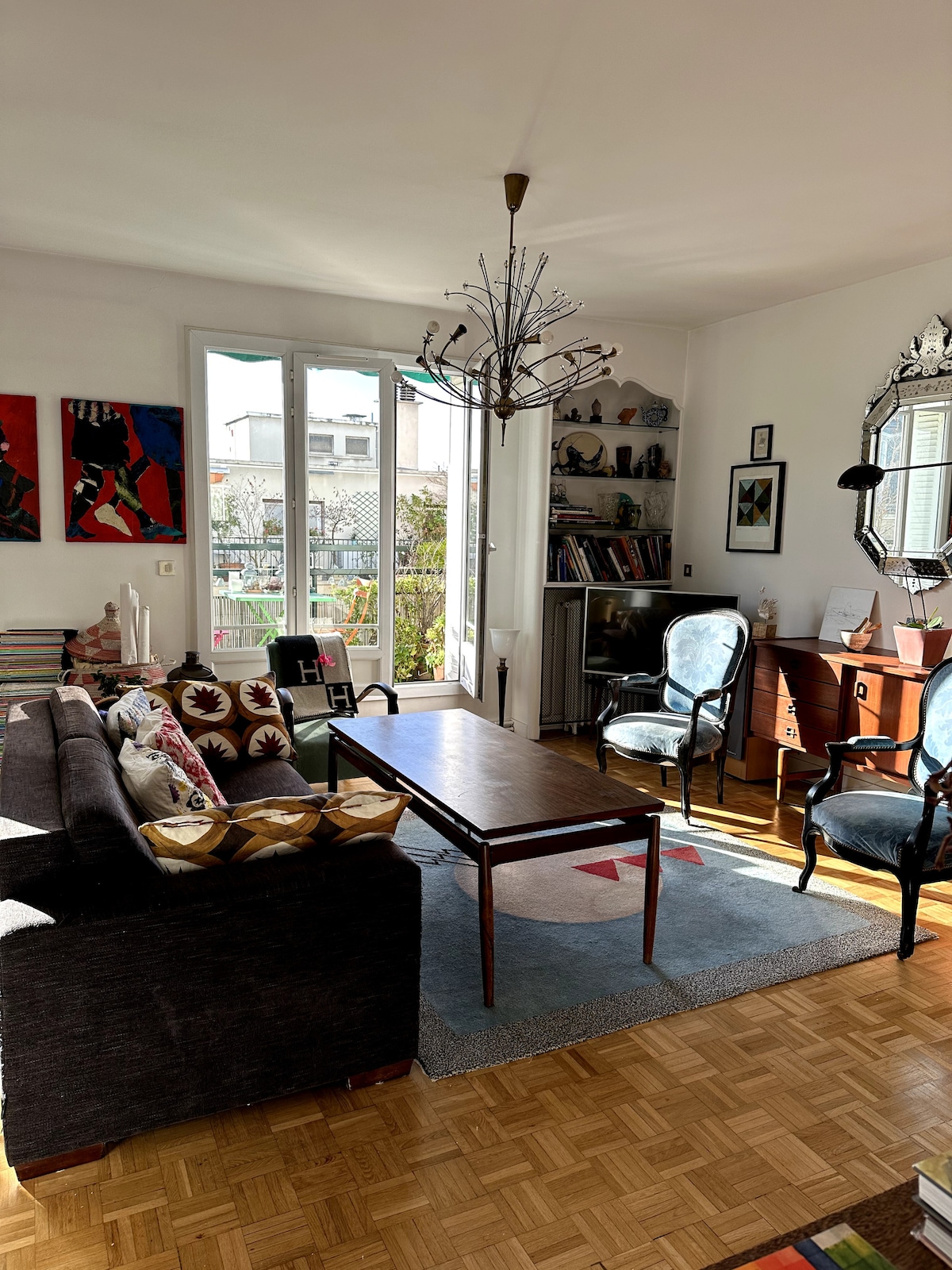 Sehemu mbili za kukaa za livng