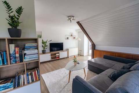 Erfolgreiche Airbnb-Immobilie: Idyllic relaxation with lake view in Radolfzell Am Bodensee
