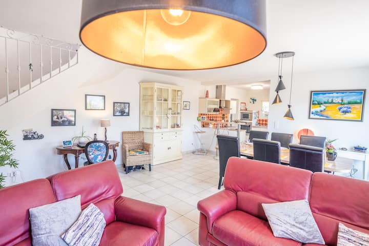 Villa De Charme Face Au Ventoux - Malaucène