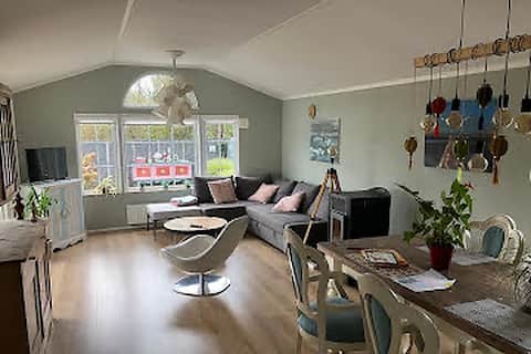 Popular Airbnb listing: De Meeuw: Spacious chalet for rent in Petten