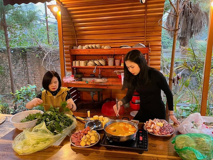 Hana - Romantic House, Free Swimming, Pickleball - Sóc Sơn