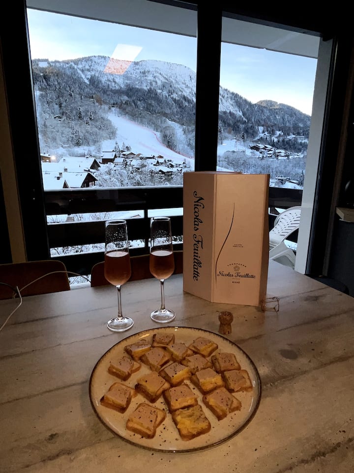 sleek modern 2 bedroom 2 balconies Apartments for Rent in Les Houches