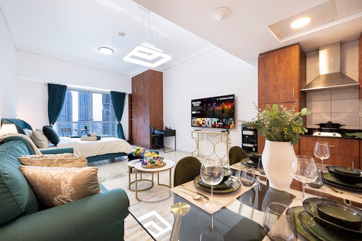 Luxury King Suites In Jlt Walk Marina Metro Jbr - Dubái