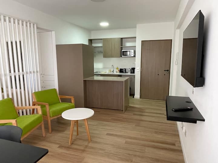 Monoambiente a estrenar en Constitución con pileta