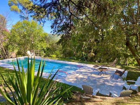 Top Airbnb: Large House, Pool, Grill, Tennis Court in Salsipuedes