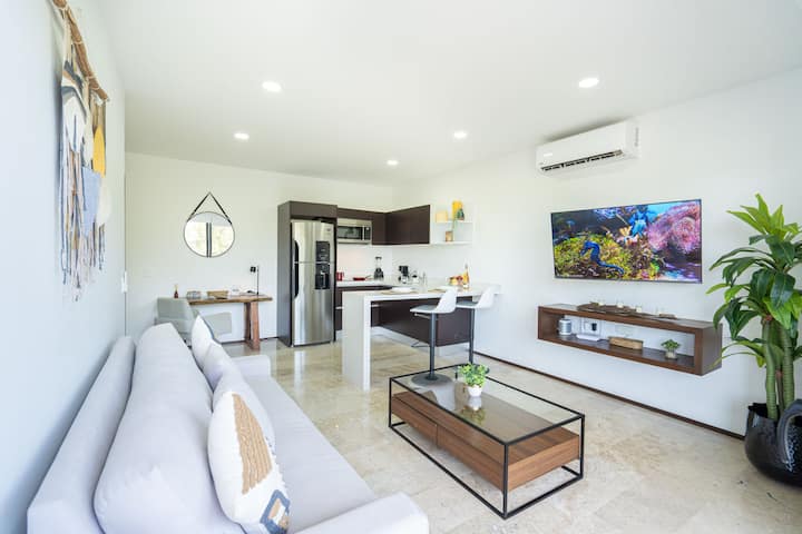 *1 Br King+sofa*bike*parking*gym*2 Pool*downtown - Riviera Maya