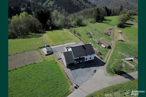 Luxury house in nature for 9 people