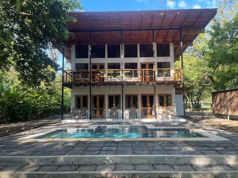 Luxe Beach House in the Jungle