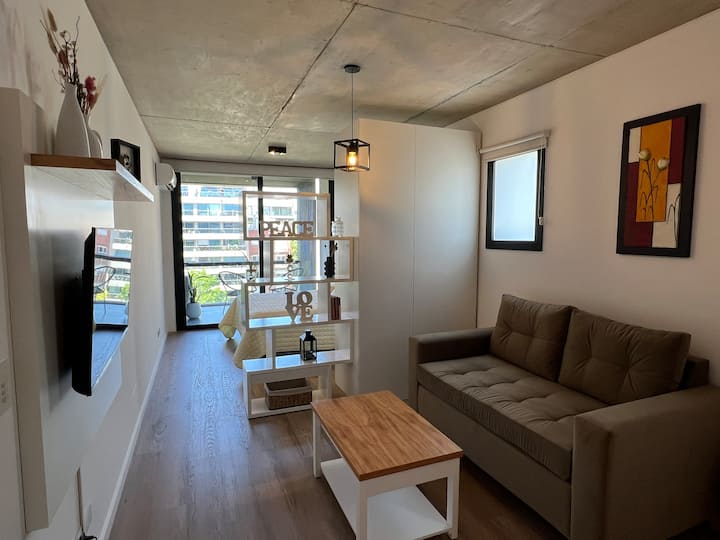 Departamento studio con patio y pileta en Palermo Hollywood