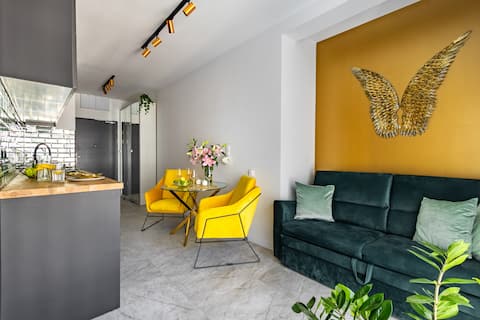 Top performing Airbnb: 4-person apartment in Szczepin