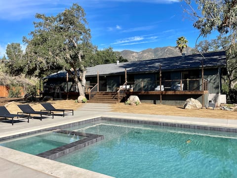 An Ojai retreat with heated pool