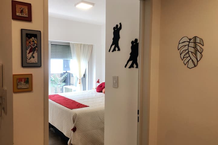 Acceso al dormitorio.

