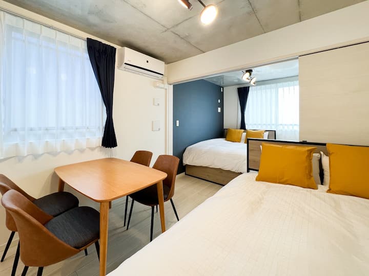新宿直通/方南町駅徒歩5分/1sldk/最大収容人数6人/ウェルスクエアイズム方南町103 - 미타카시