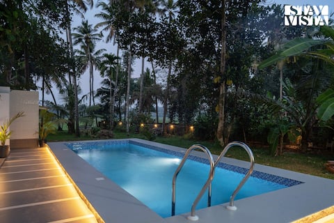 Nature’s Nook 3BHK w/Private Pool @ Thrissur