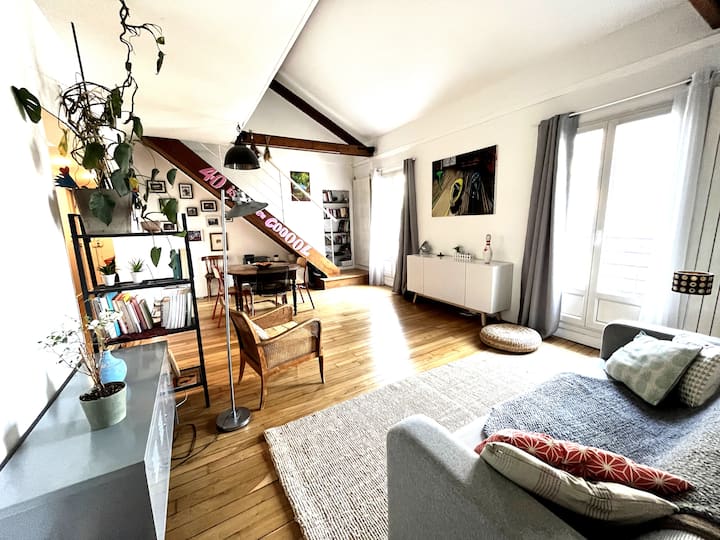 Nice & Spacy Apartment - Pantin