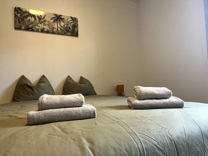 1 საძინებელი ორადგილიანი საწოლით