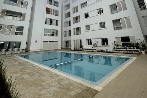 Apartment with swimming pool - Mohammadia
