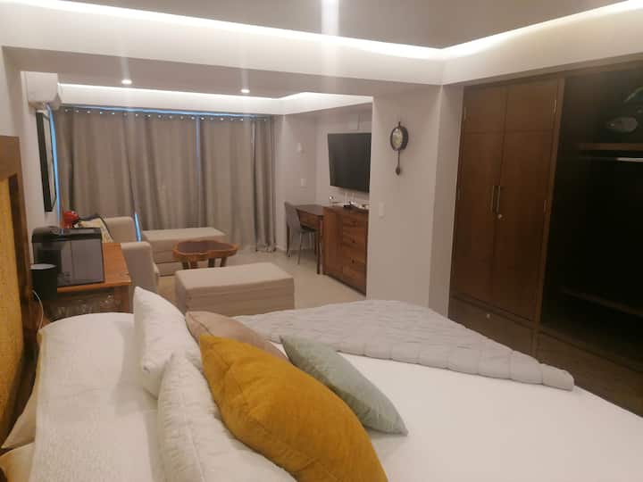 Comfy king size Bed for a peaceful night's sleep