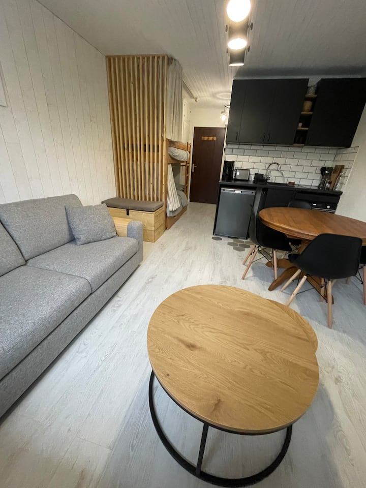 Studio S_pic Cosy, Vue Piste - Vallée d'Aspe