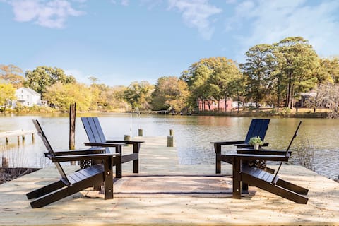Portsmouth Waterfront Stay • Private Dock