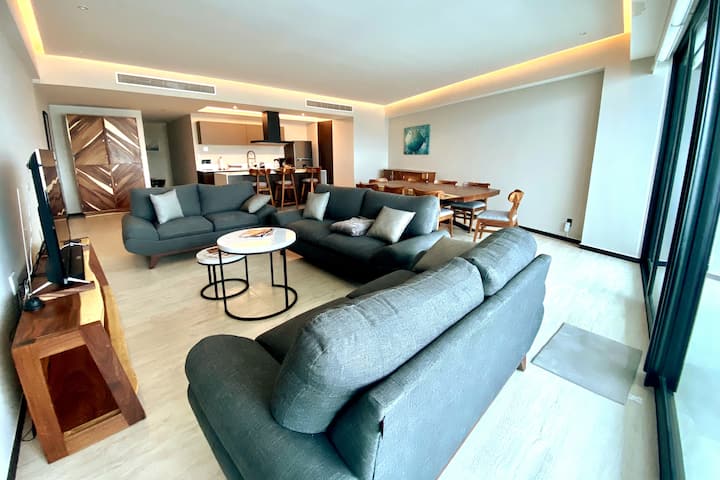 Bucerias Penthouse Beachfront Apt, Narval Norte - Bucerías