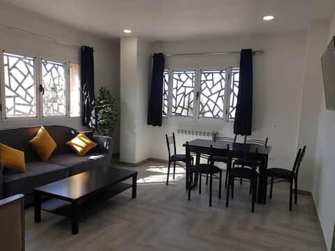 Apartment, all comforts.