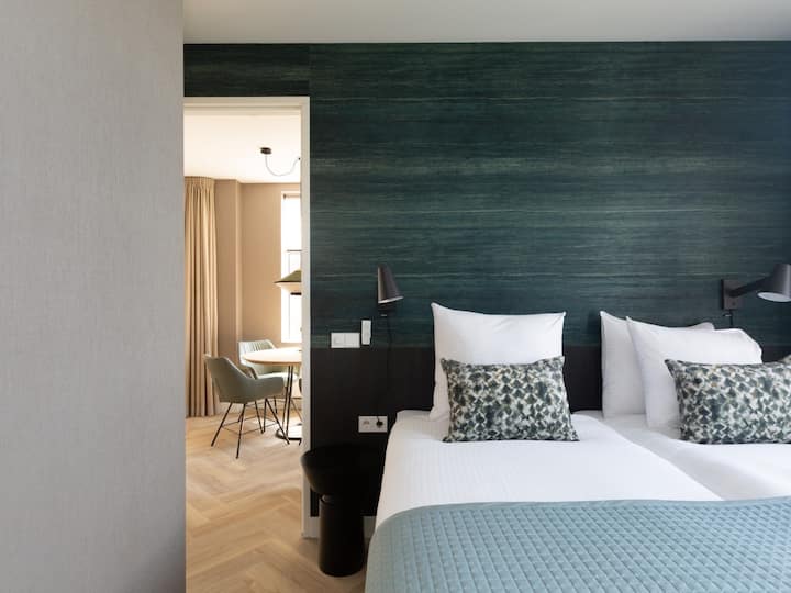 Bedroom 1 Double bed consisting of 2 single beds