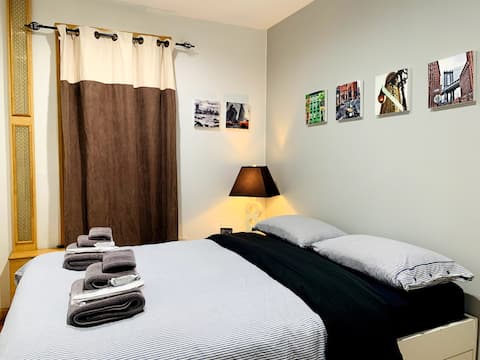 Successful Airbnb property: Cozy accommodation Little Italy in So Ho Little Italy Hudson Square