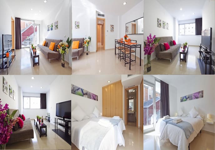 ch1x3 3 Nice Bedroom Flats Only 15 minutes Ramblas