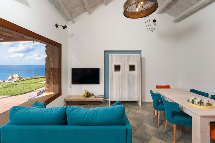 Villa By The Sea With Pool | Ancora | Cala Bianca - Castellammare del Golfo
