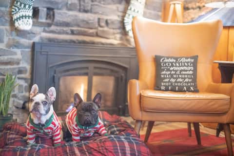Top Airbnb: Walk to Beach, Dogs Ok, Hot Tub -Salty Bear Cabin in Sunnyside Tahoe City