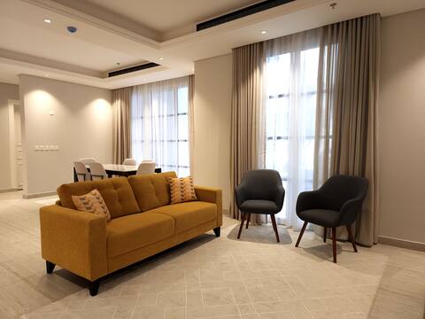 King Bed Apt near Riyadh Boulevard, KAFD, & more