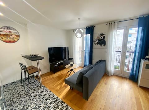 Superb 33m2 200m from the metro, new
