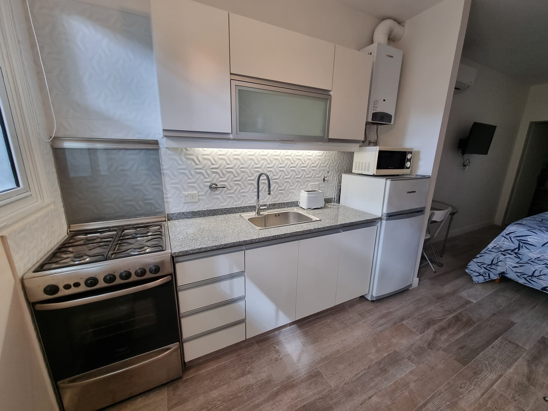 Departamento monoambiente con entrada independiente y baulera en Palermo Soho