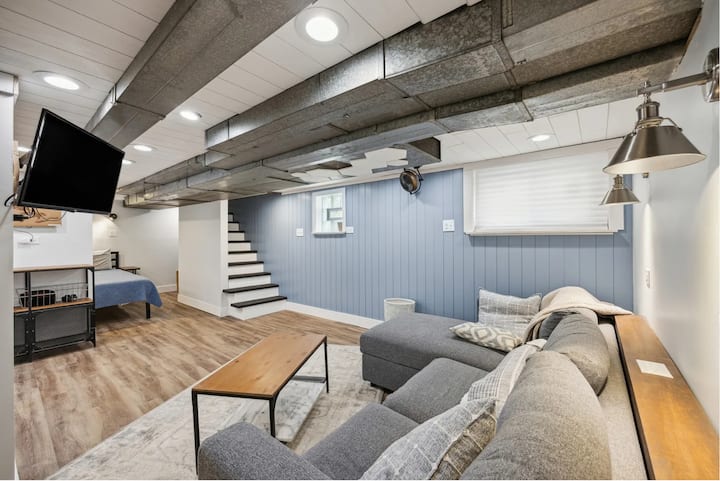 City-Accessible Basement Retreat