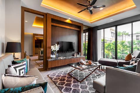 Kamala New [Luxury Decoration] Two-bedroom Private Pool Villa, Fully Equipped, Easy to Get Around, 8