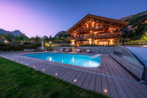 Luxury Pool & Spa Cottage – Serre Chevalier