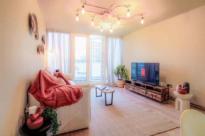 Sala de estar en LD Stays Limehouse London