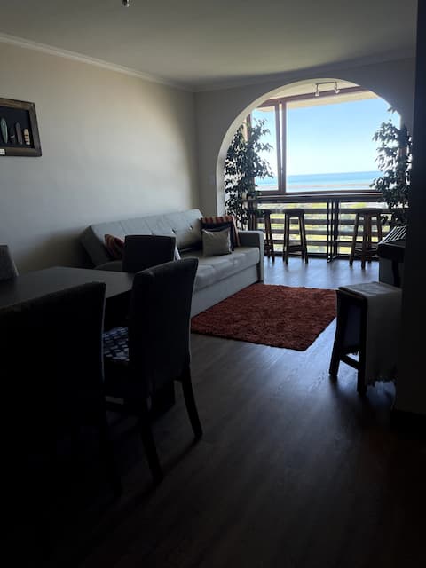 View of the sea, golf and sailing