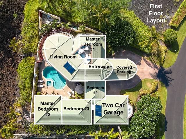 “Hale Mele 2” Pool/Hot tub, Golf Cart, E-bikes gallery image 5