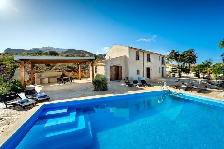 Charming Historical Farmhouse W/ Pool In Scopello - San Vito Lo Capo