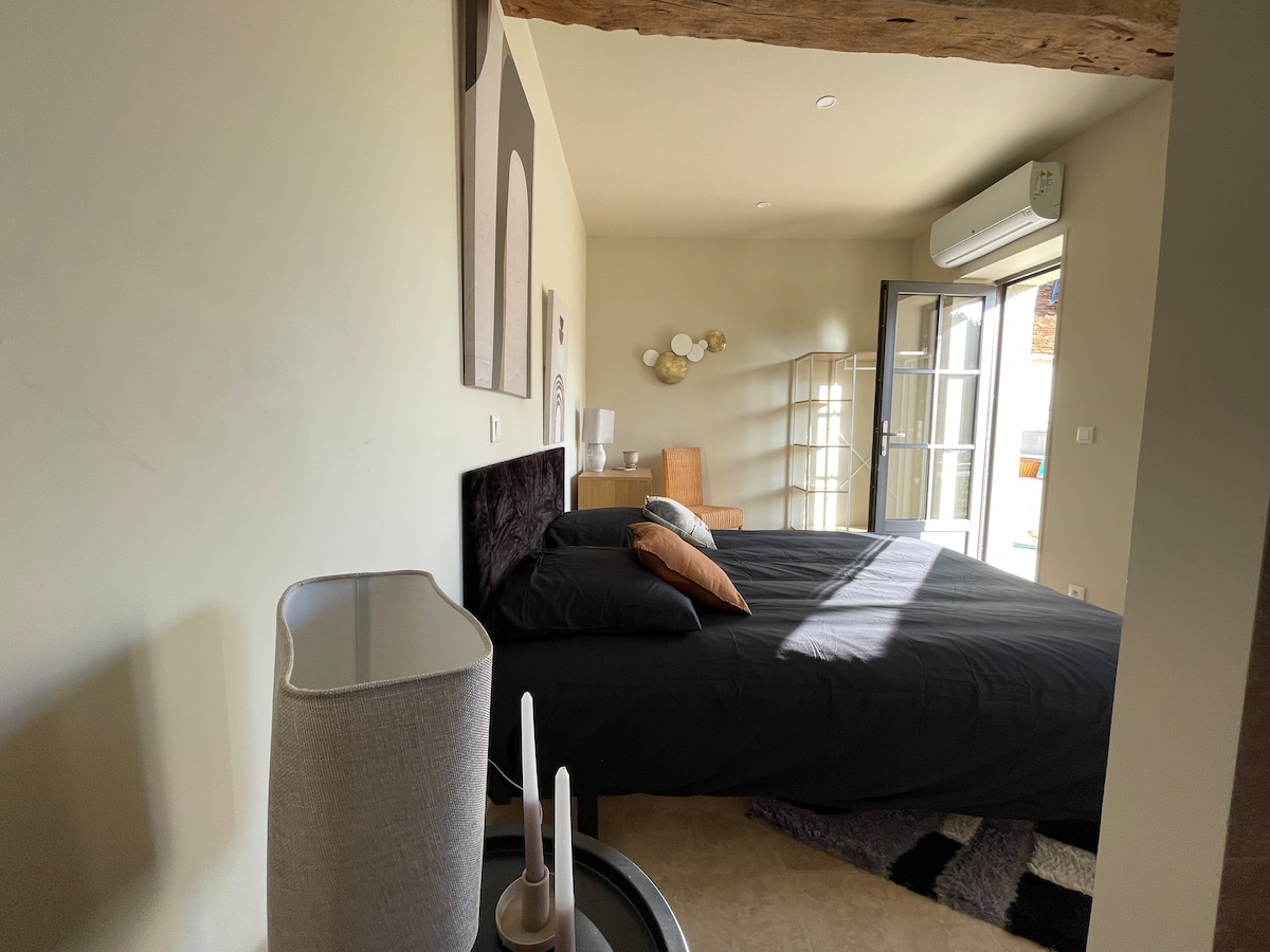 La minérale pierre et lumière 