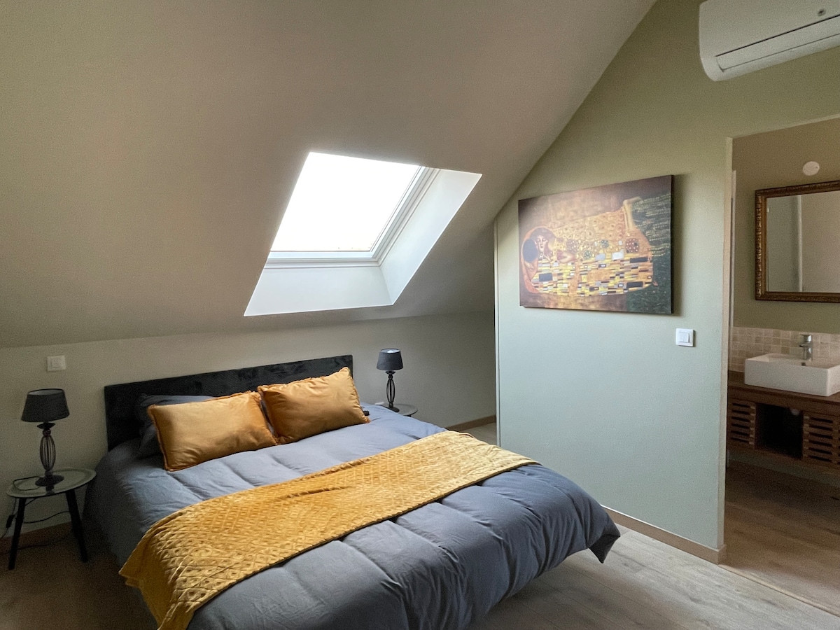 La KLIMT chambre double spacieuse avec sdb,wc 