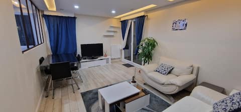 Successful Airbnb property: 3 P Urban Oasis in Colombes in Colombes