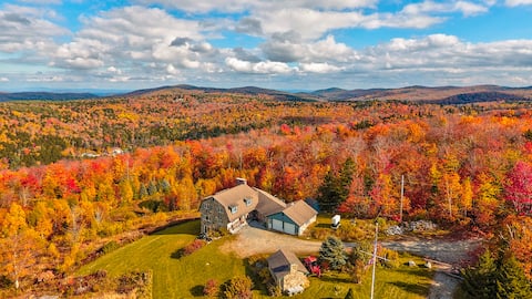 New Private Vermont Chalet | Scenic Mountain Views