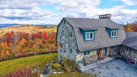New Private Vermont Chalet | Scenic Mountain Views
