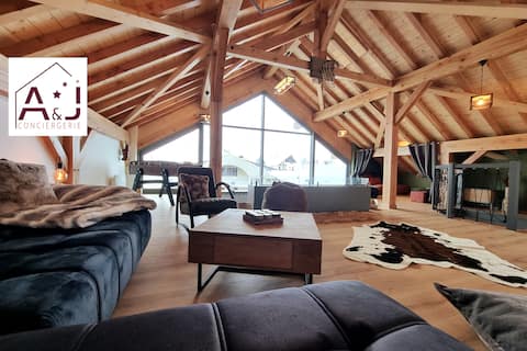 "Mon Choucas", Duplex in the heart of La Mongie station